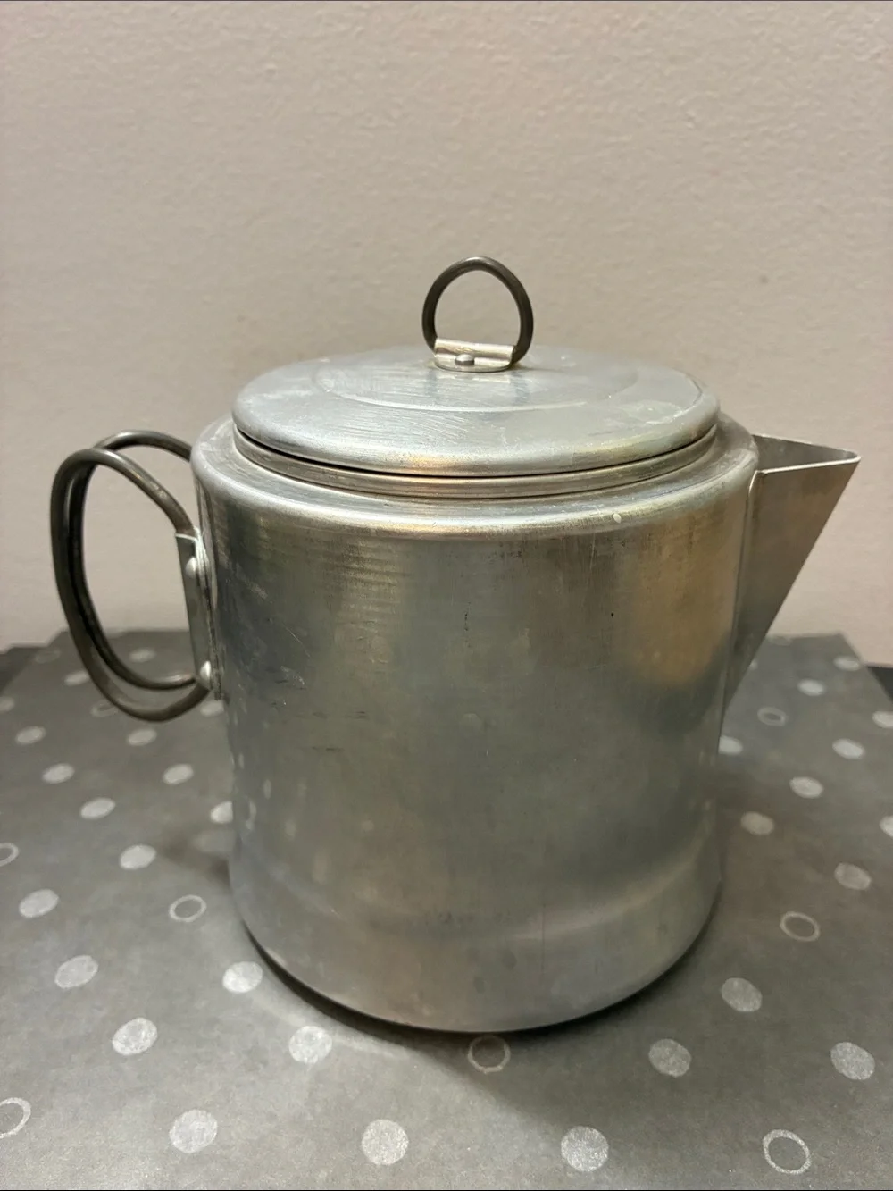 Classic Aluminum Steel Teapot - Silver
